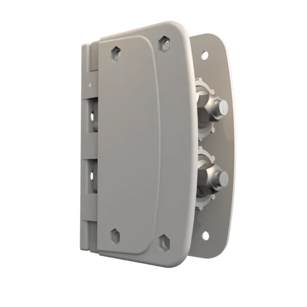 Cold Room Flip-Flap Door Hinge, cold room service door hinge, BOB-6000, double spring door hinge, double spring flip-flap hinge, cold storage facility door hinge, 180-degree door hinge, double-action door hinge, Bob Modüler, flip-flap service door hinge