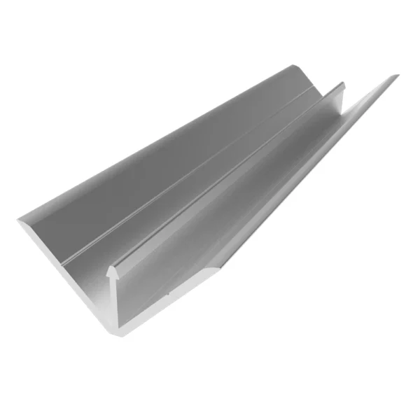 aluminum hygienic base profile, cold room base profile, lower v profile, cold room pvc hygienic profile, hygienic base profile, cold room panel joint, cold storage profile, bob modüler, bob-al005, cold room corner profile