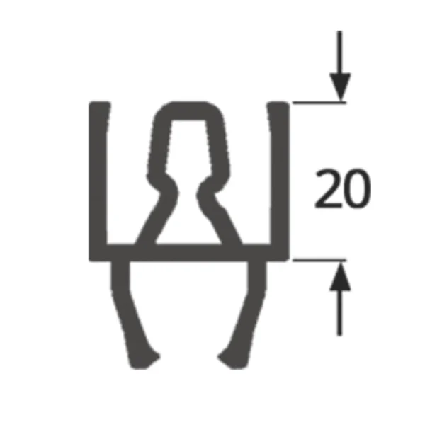 pvc kasa profili, 20 mm yükseltme profili, bob-10019, soğuk oda pvc profil, buzhane pvc profil, modüler kasa sistemi, pvc yükseltme profili, bob modüler, soğuk oda kapı kasası, soğuk hava deposu kapısı