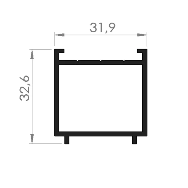cold room door aluminum profile, service office door frame profile, 30 mm frame expansion profile, Bob Modüler aluminum profile, thick panel door frame, BOB-SKAP-03, cold room frame system, modular door frame, service office door aluminum profile, industrial door frame solution