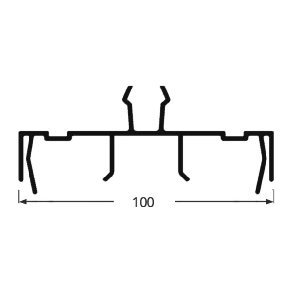modüler soğuk hava deposu pvc profil, bob-090, modüler soğuk hava deposu, pvc panel profili, erkek geçiş profili, poliüretan enjeksiyon panel, bob modüler, soğuk hava deposu panel üretimi, modüler panel sistemi, pvc kenar profili