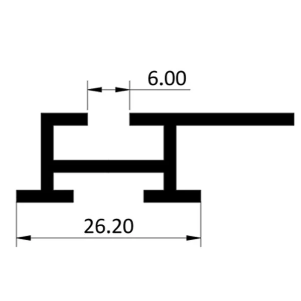 PVC Frame Profiles BOB-10038