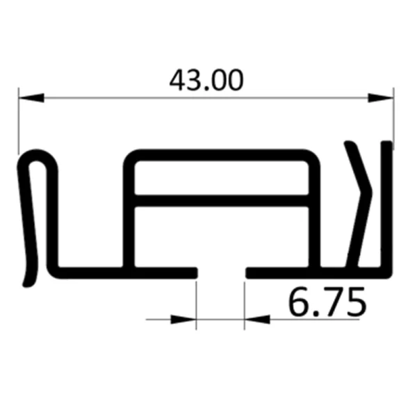 PVC Kasa Profilleri BOB-10095