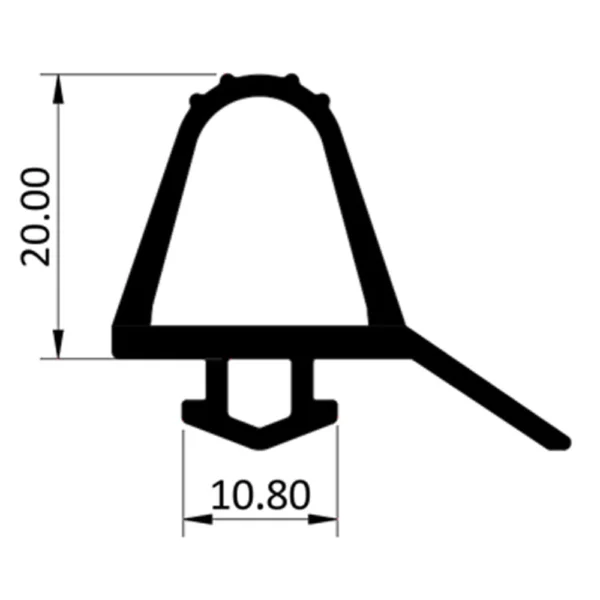 cold room door rubber, EPDM door rubber, bob modüler, bob-k23, cold room hinged door rubber, co-ex door rubber, arrow base door rubber, cold storage door sealing, energy efficient cold room, industrial cold room door